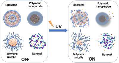 UVA-Triggered Drug Release and Photo-Protection of Skin